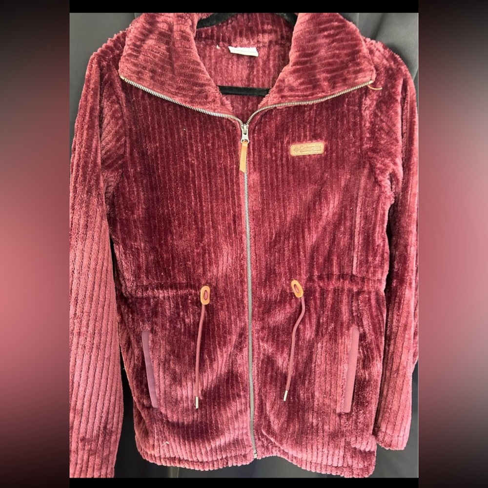 COLUMBIA BURGANDY JACKET